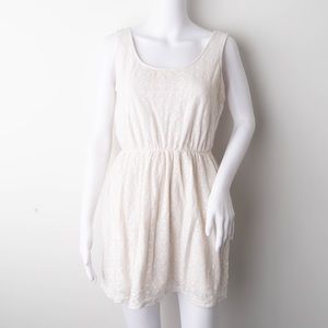 Mossimo | White Lace Dress | S